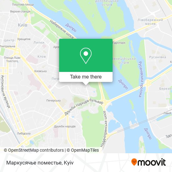 Маркусячье поместье map