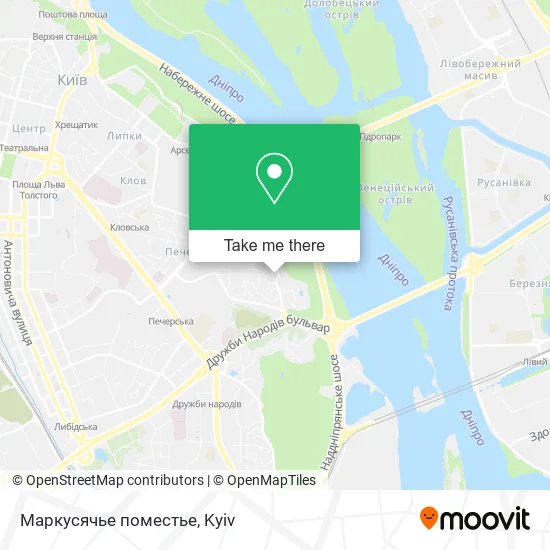 Маркусячье поместье map