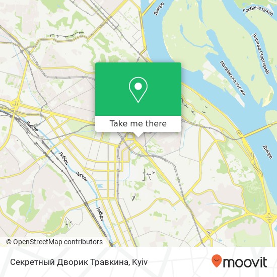 Секретный Дворик Травкина map