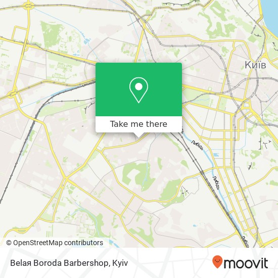 Карта Belaя Boroda Barbershop