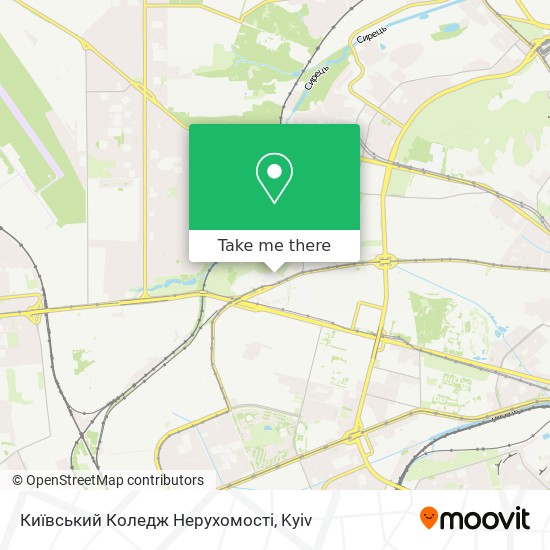 Київський Коледж Нерухомості map