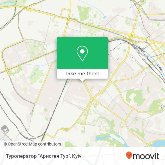 Туроператор "Аристея Тур" map