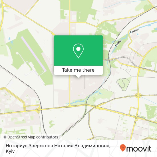 Нотариус Зверькова Наталия Владимировна map