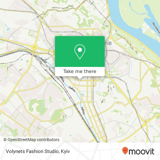 Карта Volynets Fashion Studio
