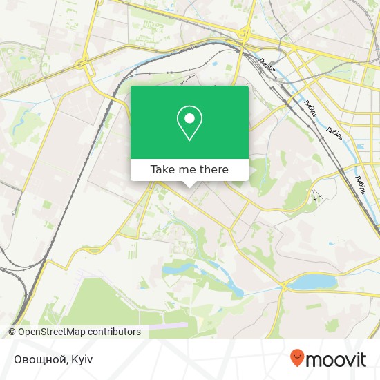 Овощной map