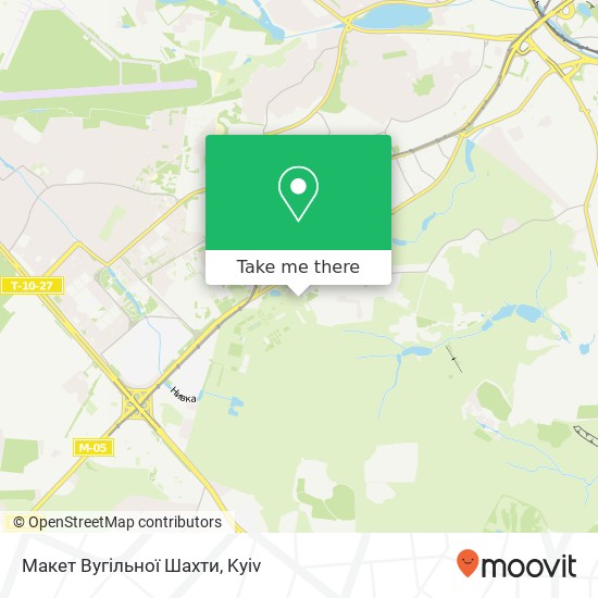 Макет Вугільної Шахти map