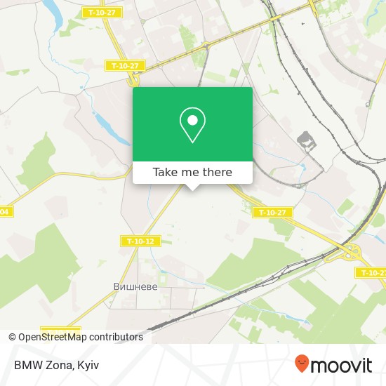 BMW Zona map