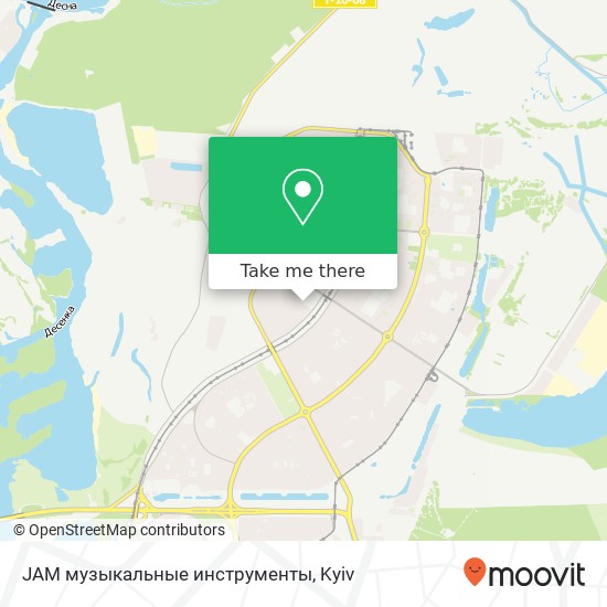 JAM музыкальные инструменты map