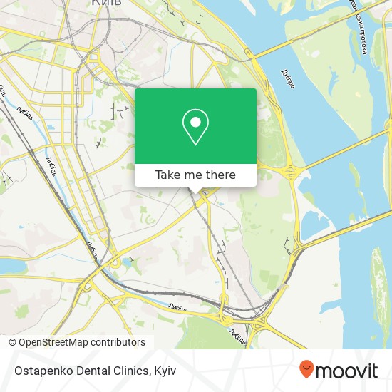 Ostapenko Dental Clinics map