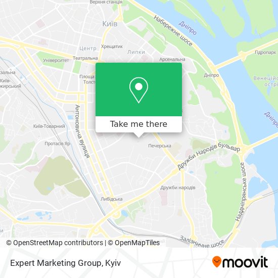 Expert Marketing Group map