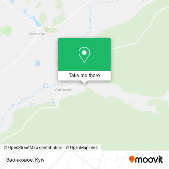 Карта Звонковое