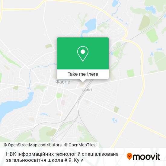 НВК інформаційних технологій спеціалізована загальноосвітня школа # 9 map