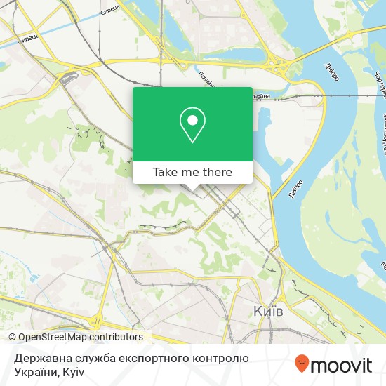 Державна служба експортного контролю України map