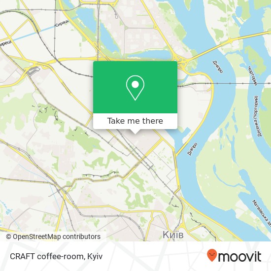 Карта CRAFT coffee-room
