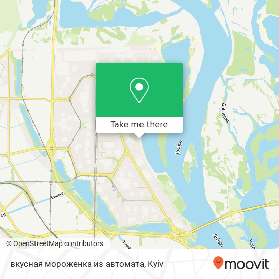 вкусная мороженка из автомата map