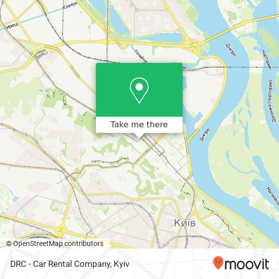 DRC - Car Rental Company map