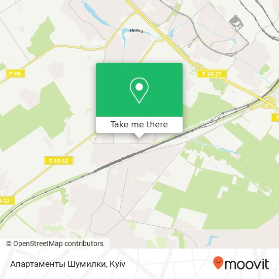 Апартаменты Шумилки map