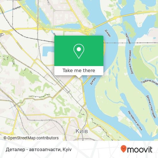 Деталер - автозапчасти map