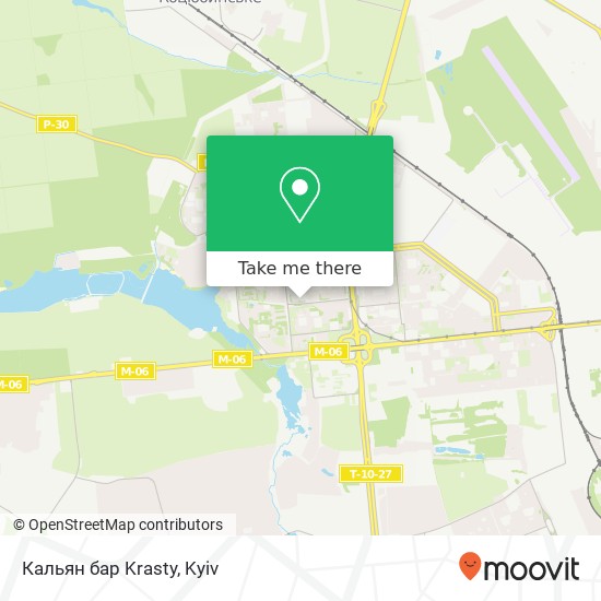 Кальян бар Krasty map