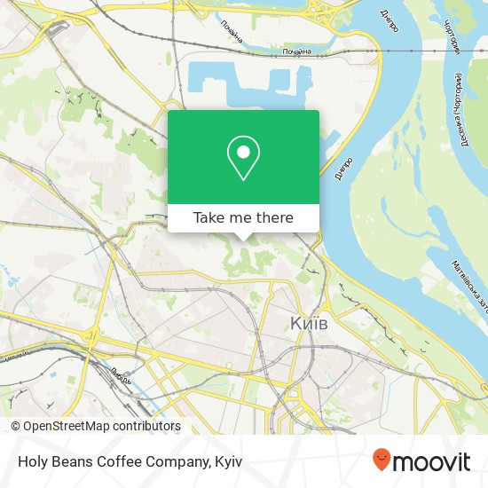 Holy Beans Coffee Company map