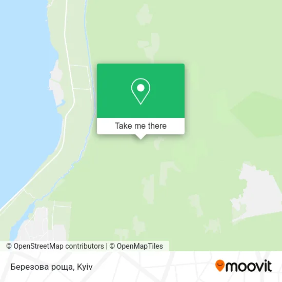 Березова роща map