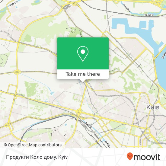 Продукти Коло дому map