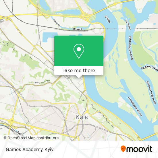 Games Academy map