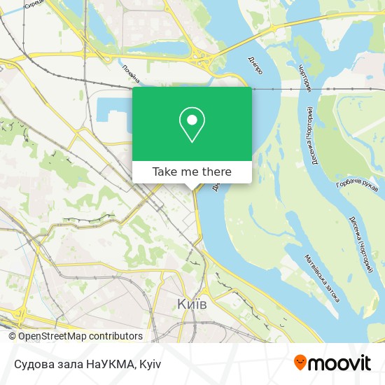 Судова зала НаУКМА map