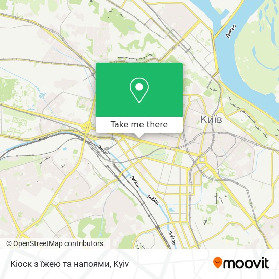 Кіоск з їжею та напоями map