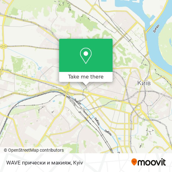 WAVE прически и макияж map