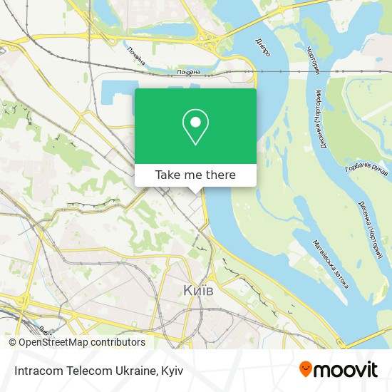 Intracom Telecom Ukraine map