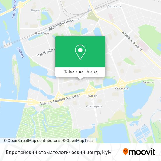 Европейский стоматологический центр map