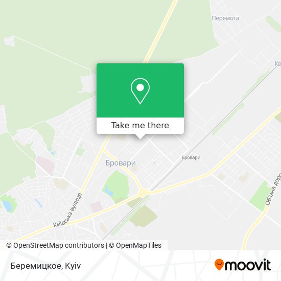 Беремицкое map