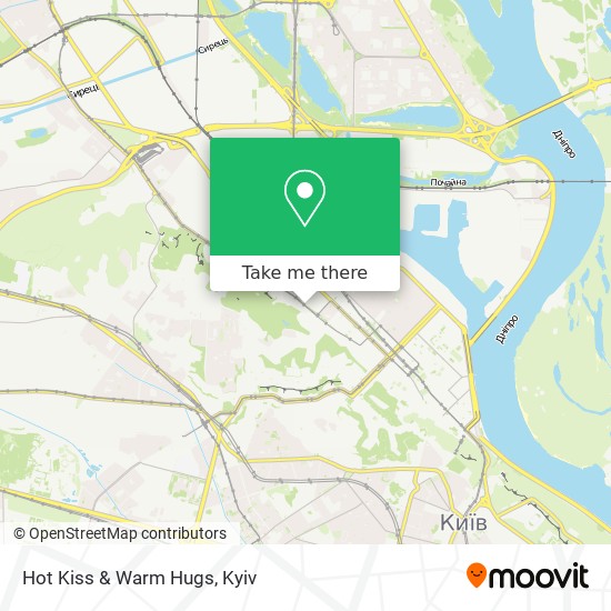 Hot Kiss & Warm Hugs map