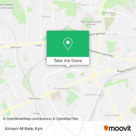 Атлант-М Київ map