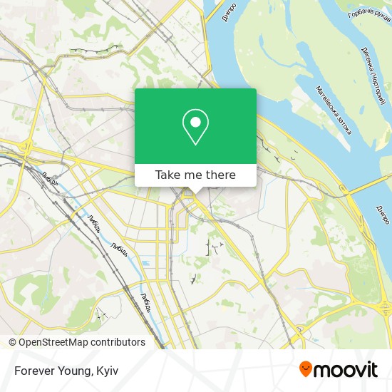 Forever Young map