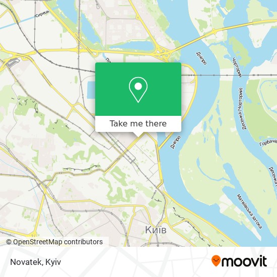 Novatek map