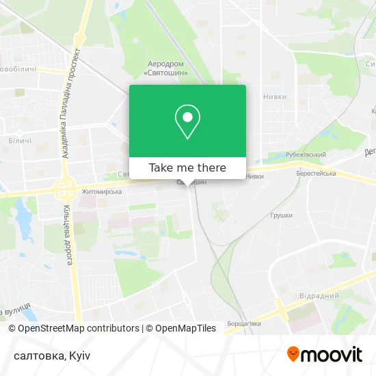 Карта салтовка