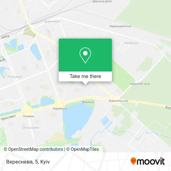 Карта Вереснева, 5