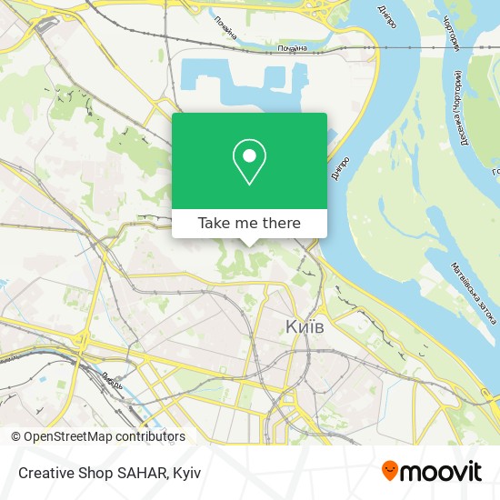 Creative Shop SAHAR map