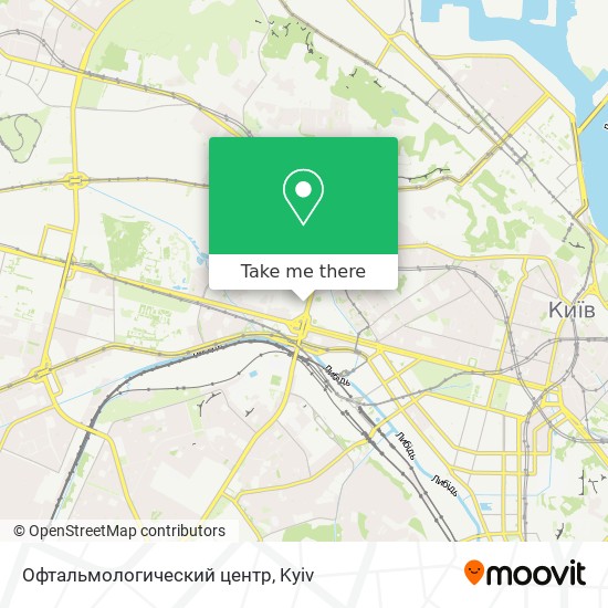 Офтальмологический центр map