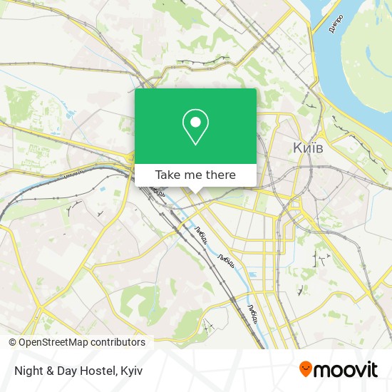 Night & Day Hostel map