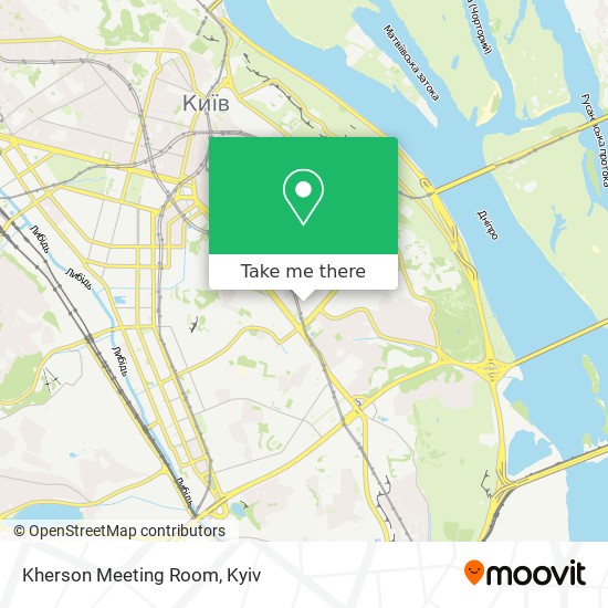 Kherson Meeting Room map