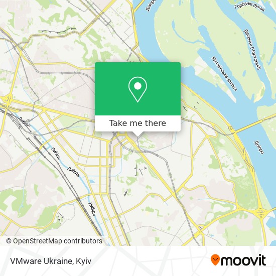 VMware Ukraine map