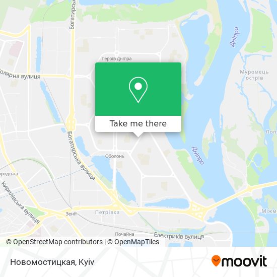 Новомостицкая map