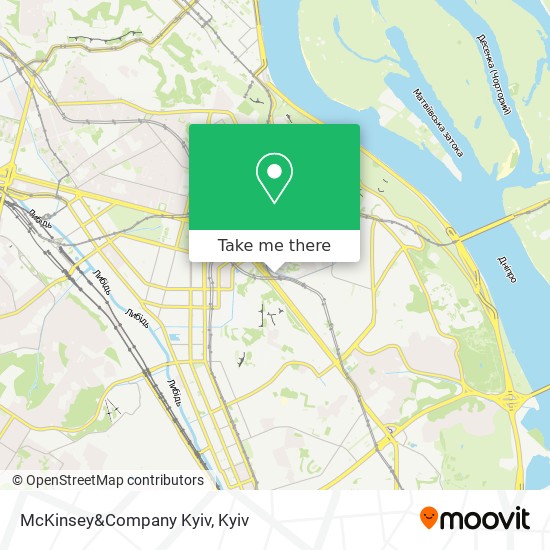 McKinsey&Company Kyiv map