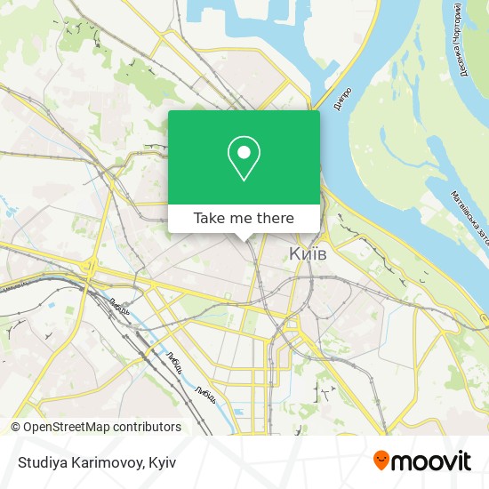 Studiya Karimovoy map