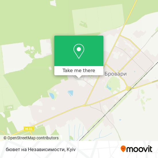 бювет на Независимости map