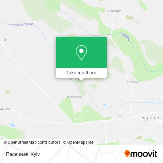 Пасечная map