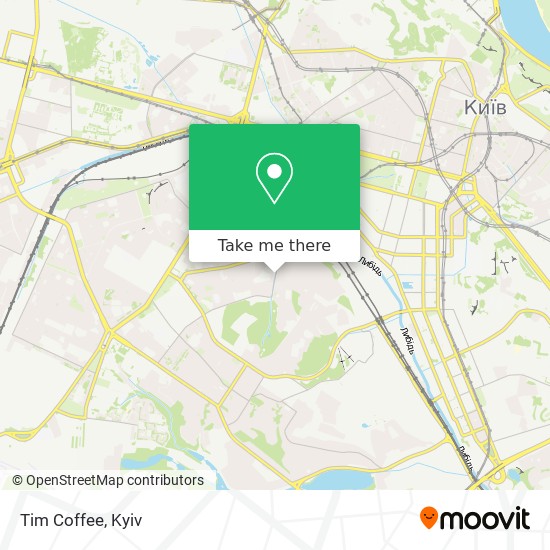 Tim Coffee map